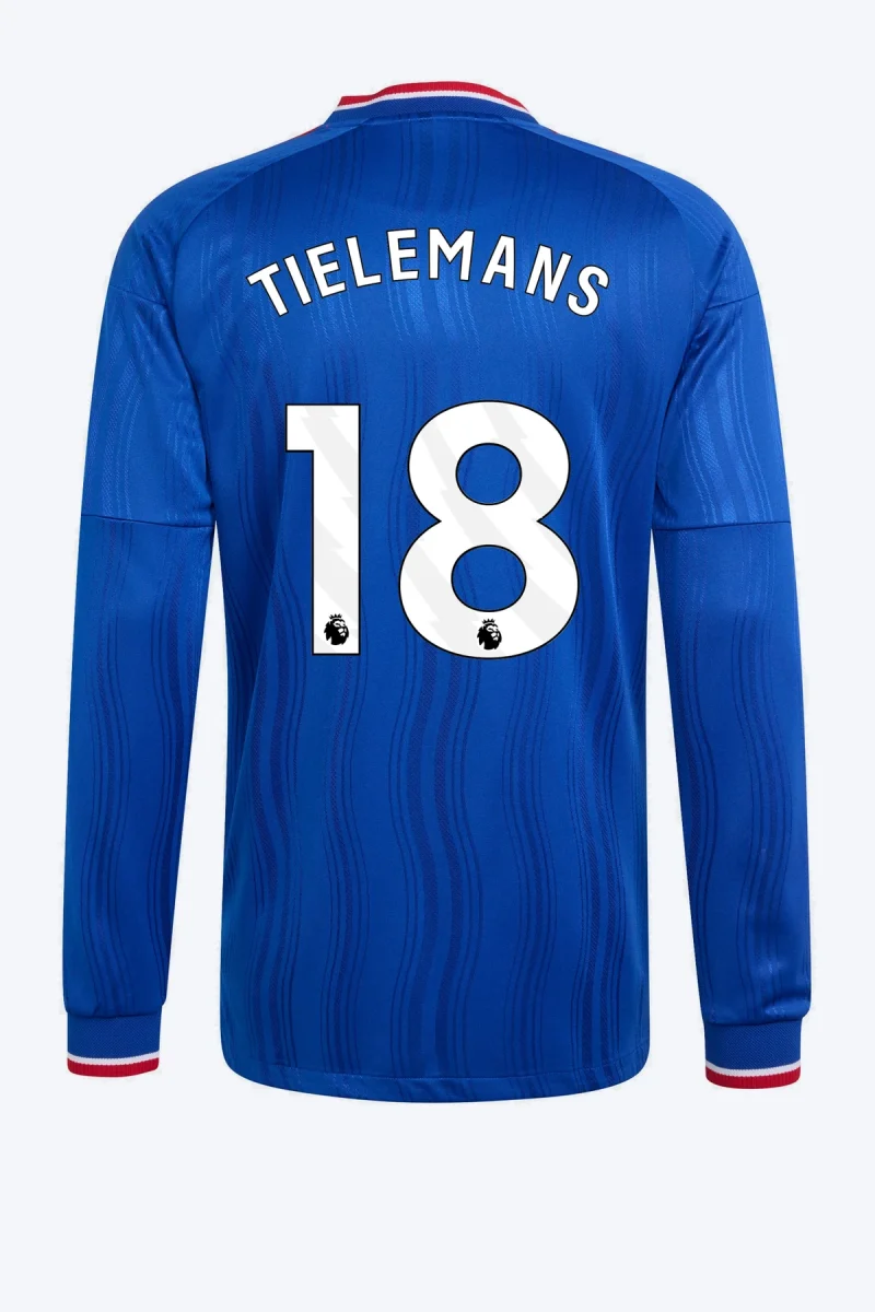 Tielemans 18 Voetbalshirt - Manchester United 26/27 Uit Authentic Longsleeve