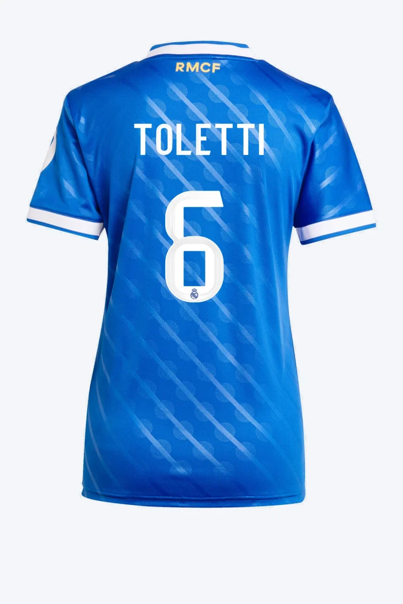 Toletti 6 Voetbalshirt - Real Madrid 25/26 Derde