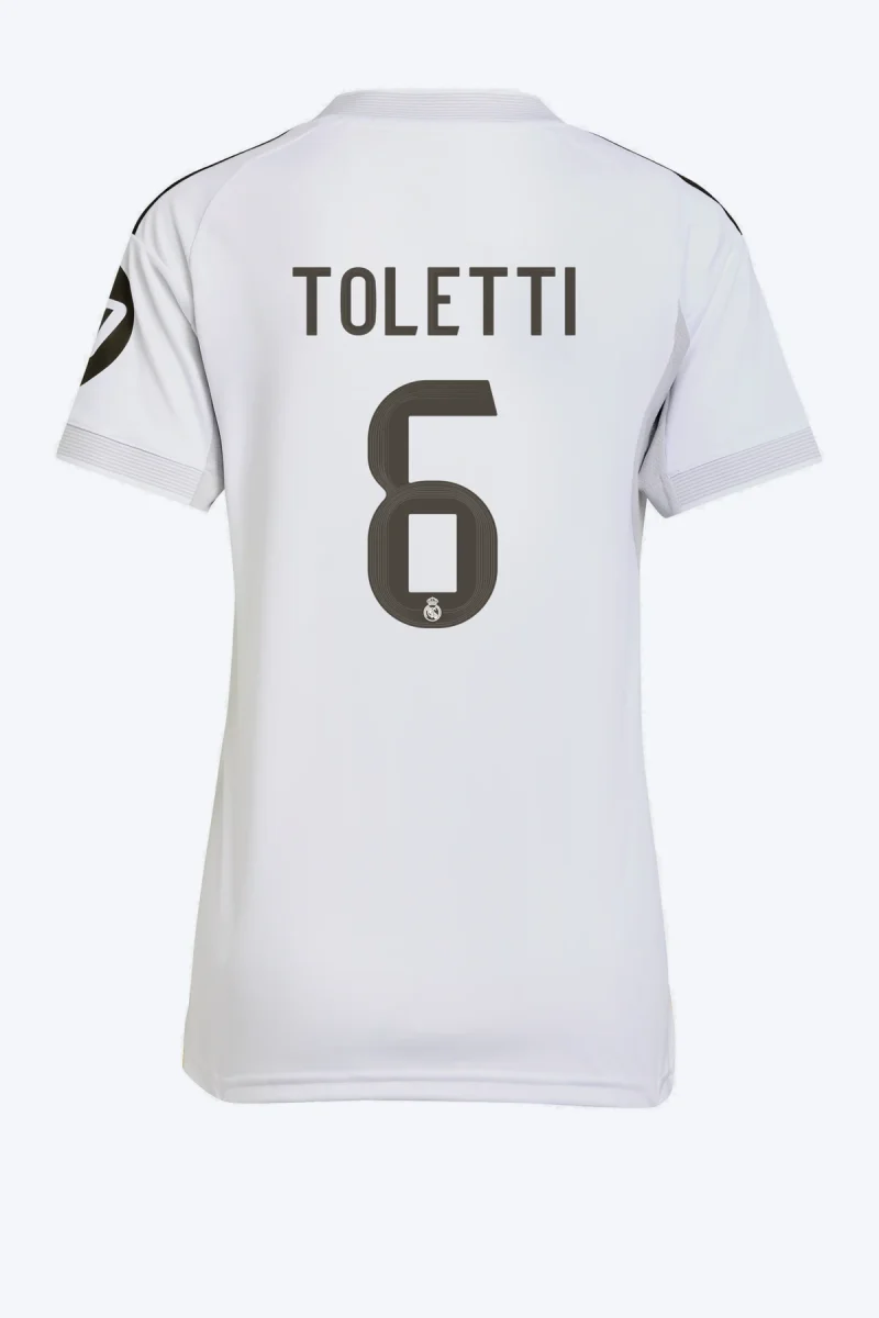 Toletti 6 Voetbalshirt - Real Madrid 25/26 Thuis