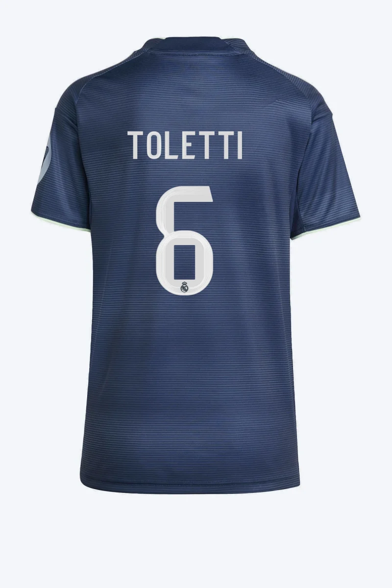 Toletti 6 Voetbalshirt - Real Madrid 25/26 Uit