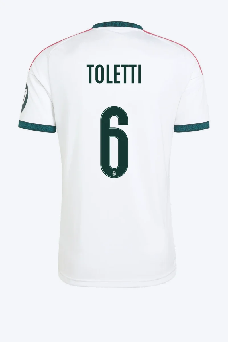 Toletti 6 Voetbalshirt - Real Madrid 26/27 Thuis