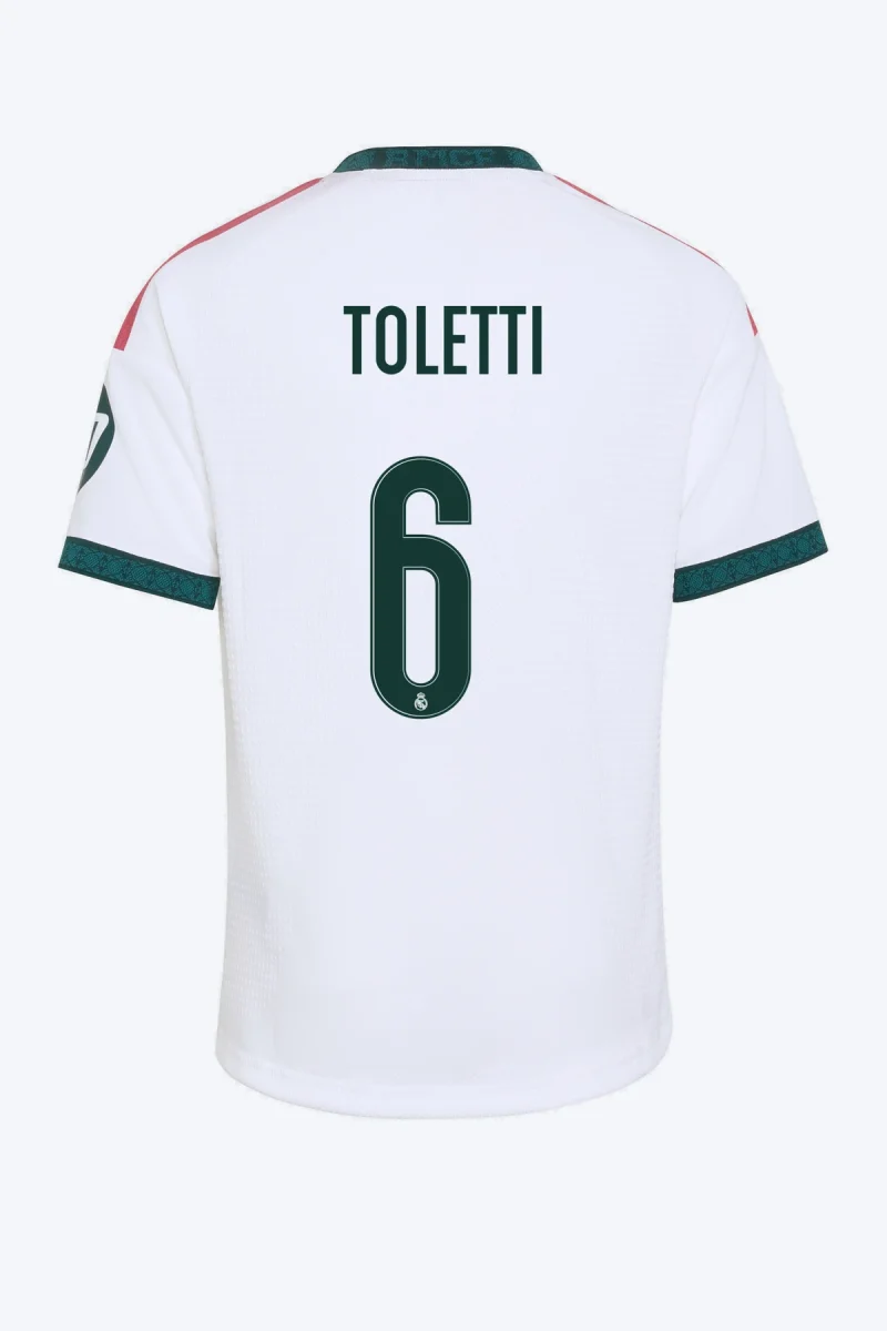 Toletti 6 Voetbalshirt - Real Madrid 26/27 Thuis Kids