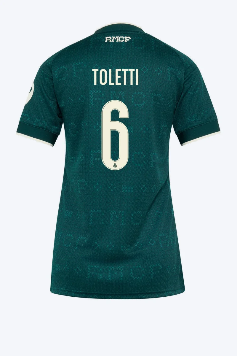 Toletti 6 Voetbalshirt - Real Madrid 26/27 Uit