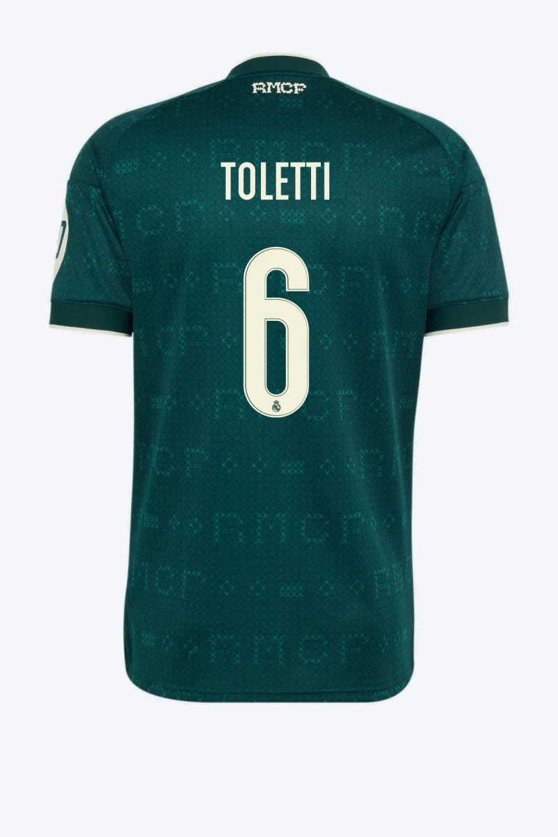 Toletti 6 Voetbalshirt - Real Madrid 26/27 Uit
