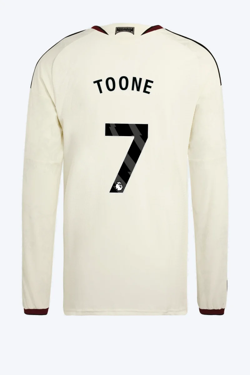 Toone 7 Voetbalshirt - Manchester United 26/27 Derde Authentic Longsleeve