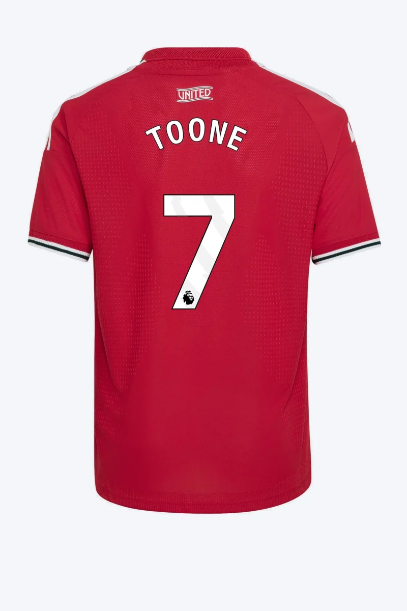 Toone 7 Voetbalshirt - Manchester United 26/27 Thuis Authentic Kids