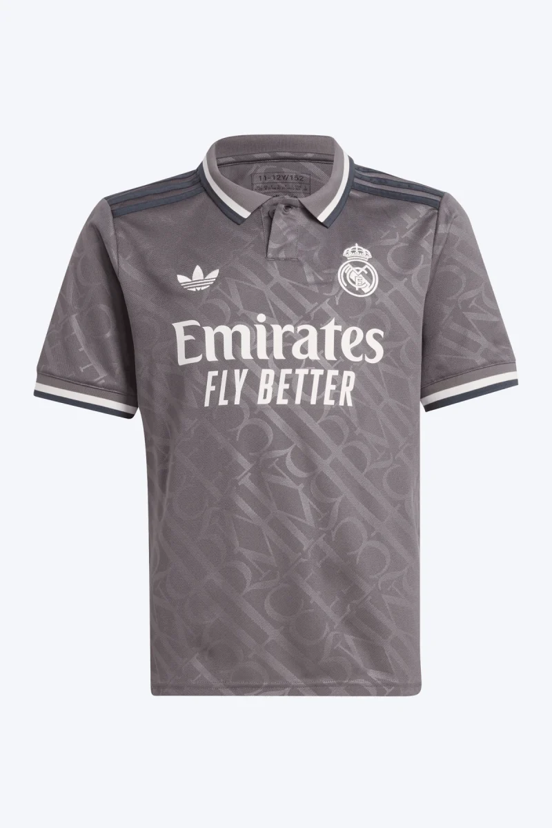 Trent 12 Voetbalshirt - Real Madrid 24/25 Derde Kids