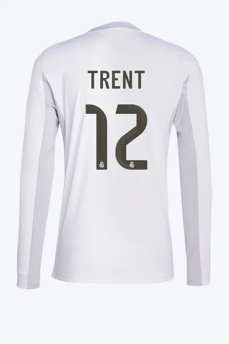 Trent 12 Voetbalshirt - Real Madrid 25/26 Lange Mouw Thuis