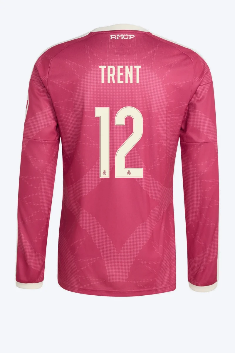 Trent 12 Voetbalshirt - Real Madrid 26/27 Derde Lange Mouw
