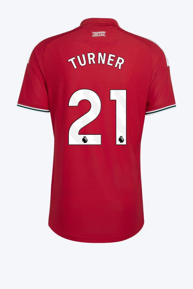 Turner 21 Voetbalshirt - Manchester United 26/27 Thuis Authentic