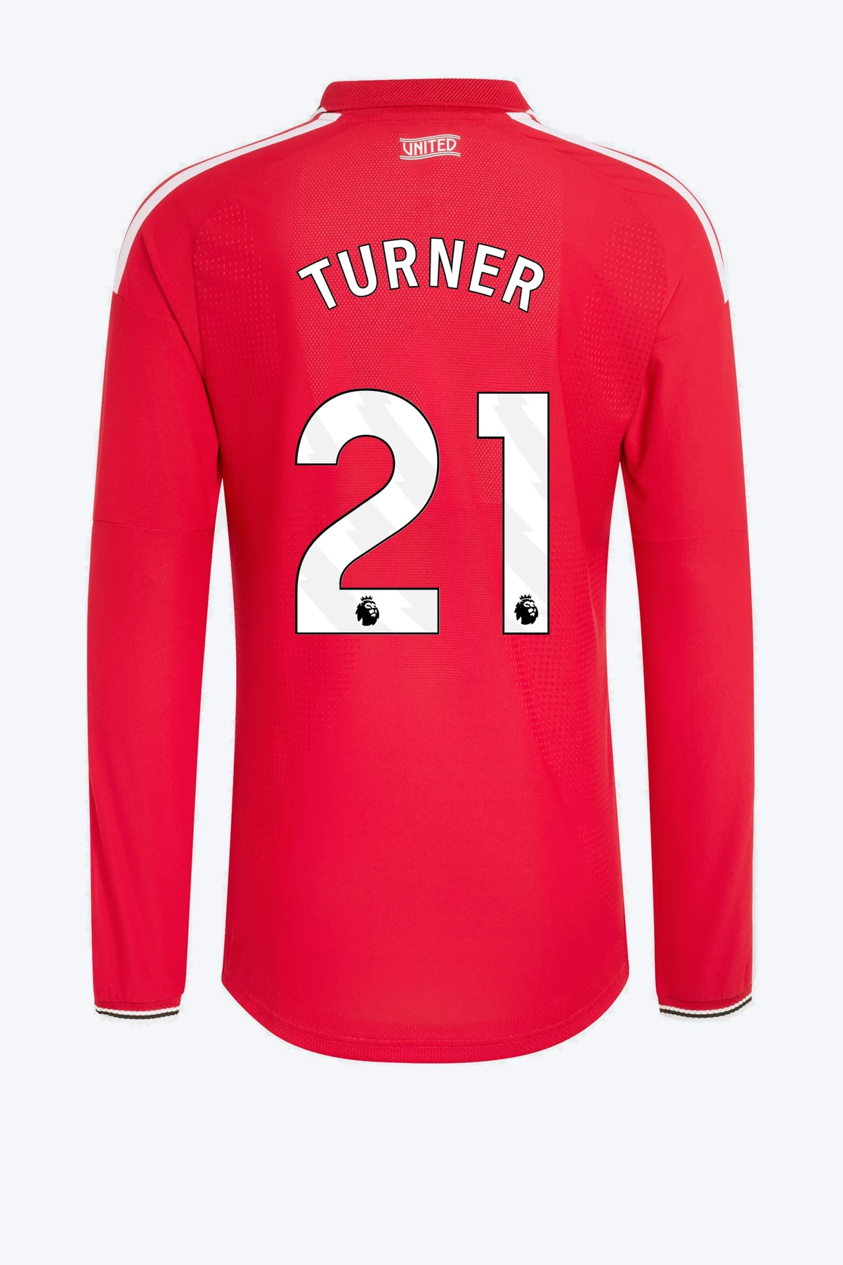 Turner 21 Voetbalshirt - Manchester United 26/27 Thuis Authentic Lange Mouw