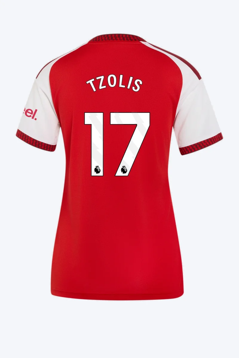 Tzolis 17 Voetbalshirt - Arsenal FC 26/27 Thuis