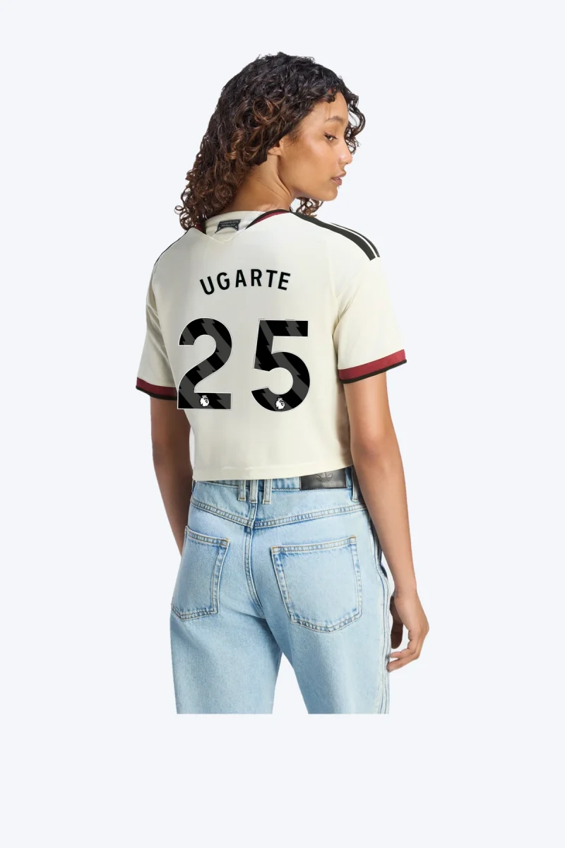Ugarte 25 Voetbalshirt - Manchester United 26/27 Derde Crop Top