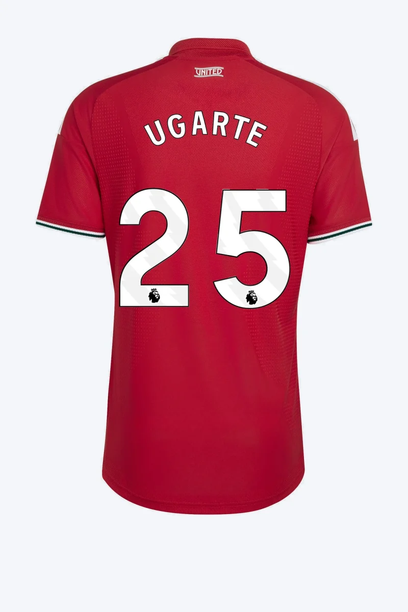 Ugarte 25 Voetbalshirt - Manchester United 26/27 Thuis Authentic
