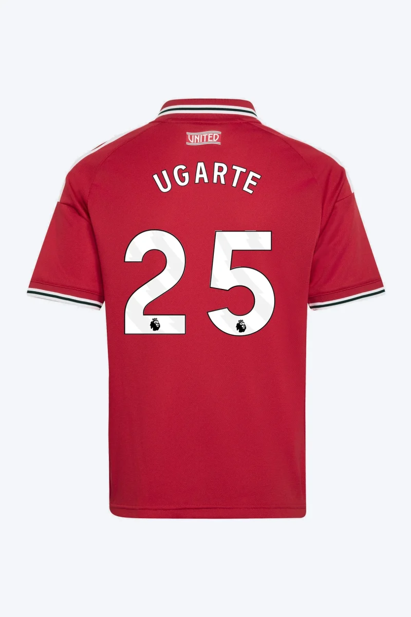 Ugarte 25 Voetbalshirt - Manchester United 26/27 Thuis Kids