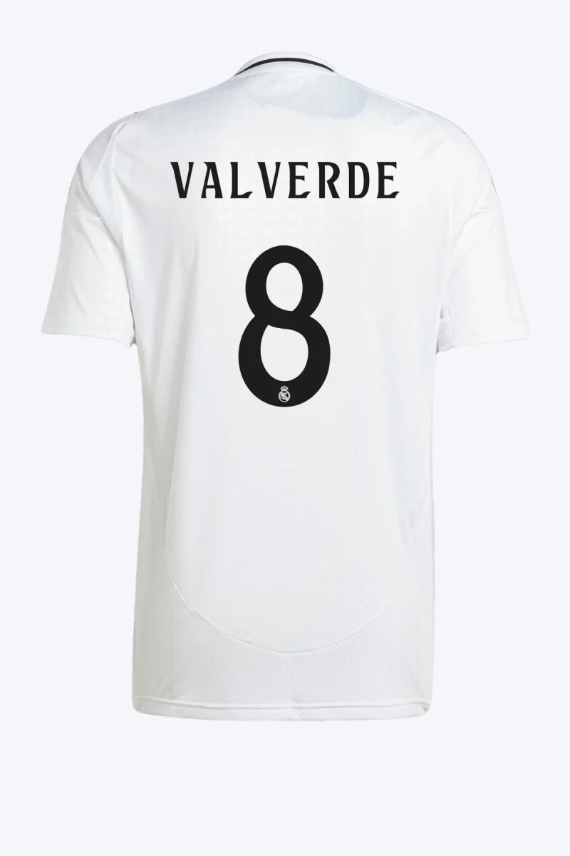 Valverde 8 Voetbalshirt - Real Madrid 24/25 Thuis