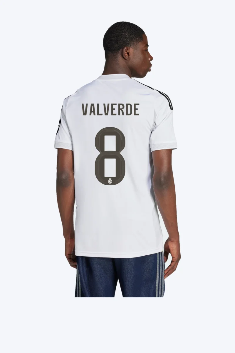 Valverde 8 Voetbalshirt - Real Madrid 25/26 Thuis