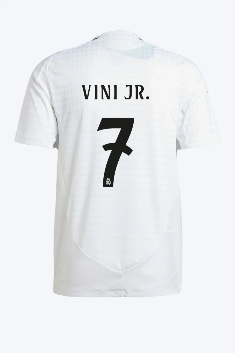 Vini Jr. 7 Voetbalshirt - Real Madrid 24/25 Thuis Authentic