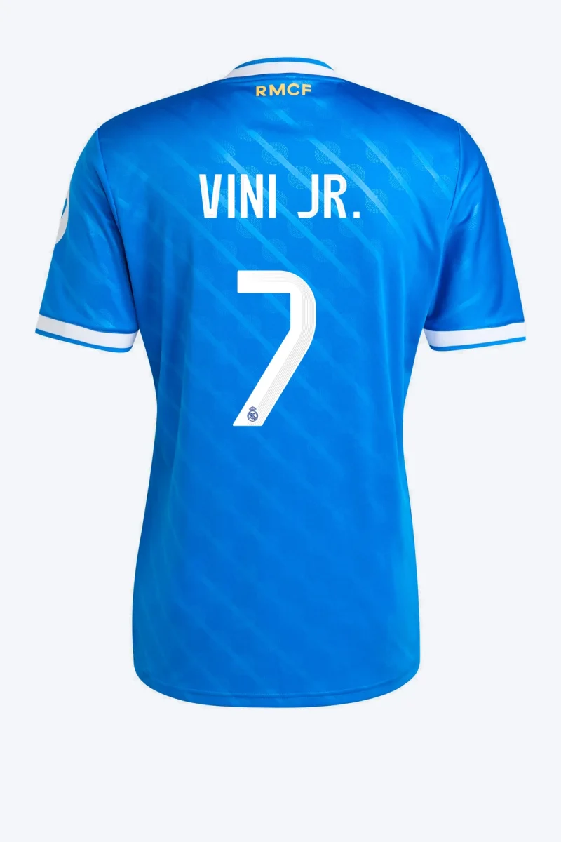 Vini Jr. 7 Voetbalshirt - Real Madrid 25/26 Derde