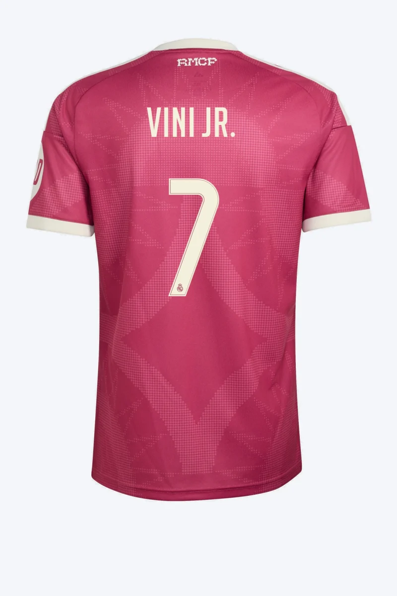 Vini Jr. 7 Voetbalshirt - Real Madrid 26/27 Derde