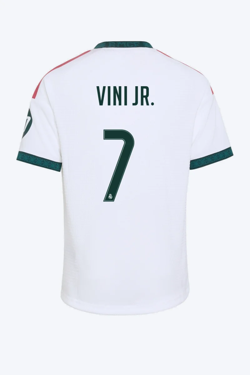 Vini Jr. 7 Voetbalshirt - Real Madrid 26/27 Thuis Kids