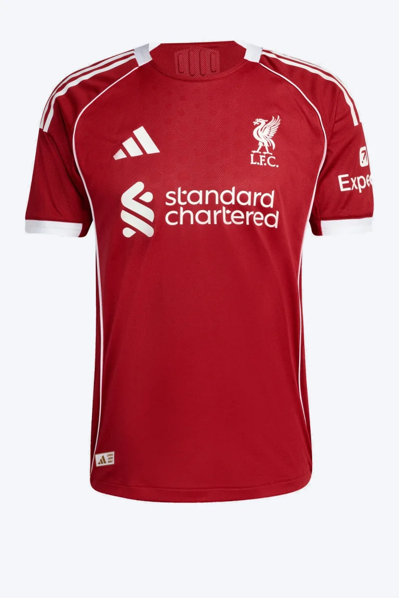 Voetbalshirt - Liverpool FC 25/26 Thuis Authentic