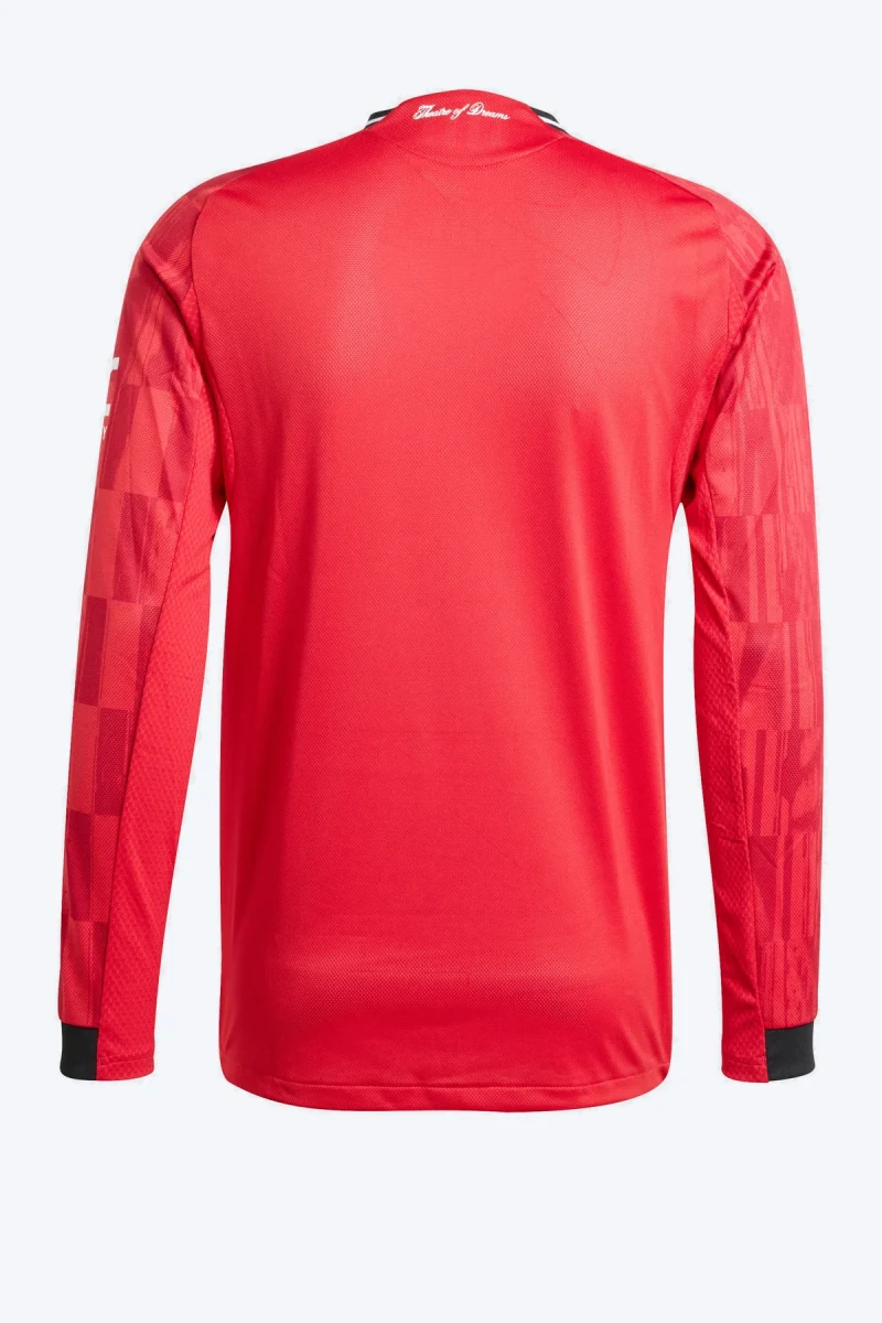 Voetbalshirt - Manchester United 25/26 Lange Mouw Thuis Authentic