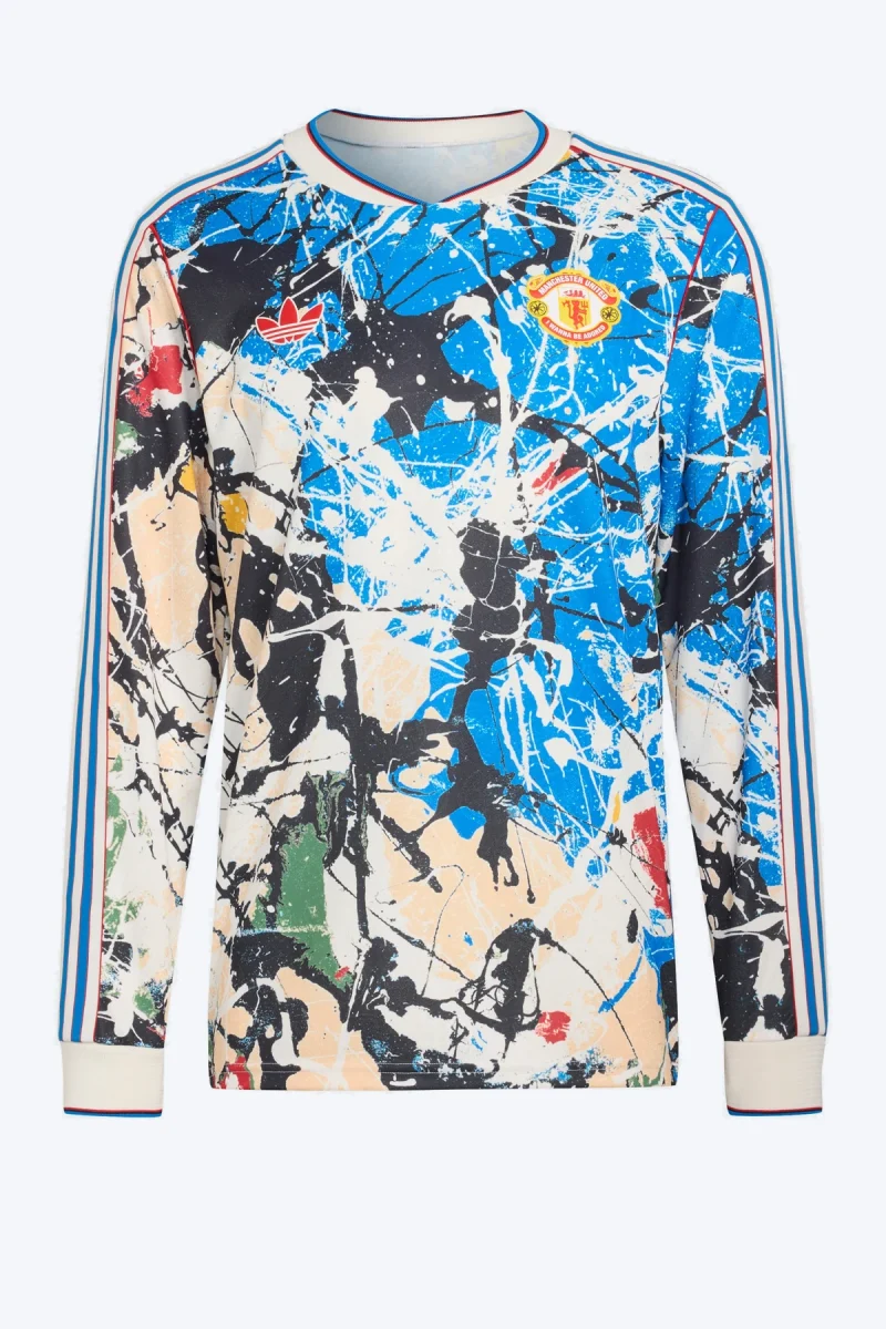 Voetbalshirt - Manchester United Stone Roses Lange Mouw