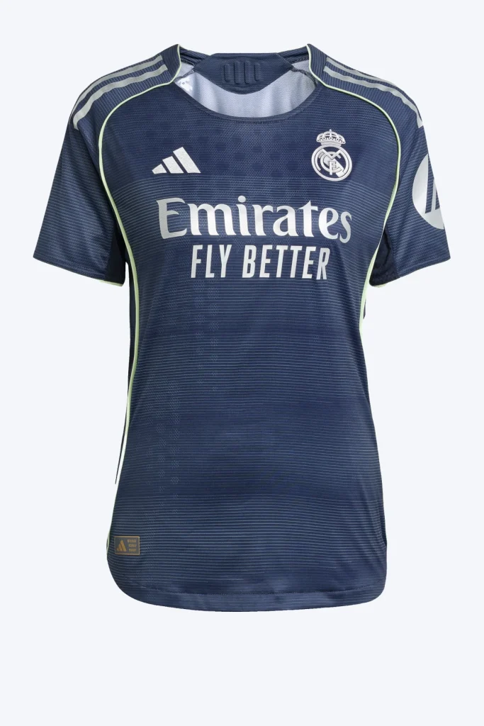 Voetbalshirt - Real Madrid 25/26 Uit Authentic – productfoto
