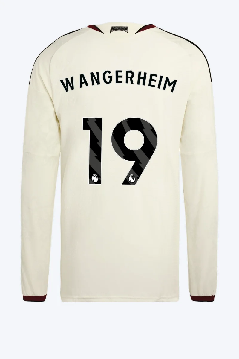 Wangerheim 19 Voetbalshirt - Manchester United 26/27 Derde Authentic Longsleeve