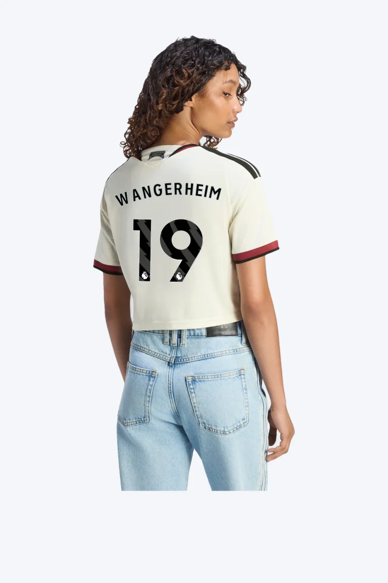 Wangerheim 19 Voetbalshirt - Manchester United 26/27 Derde Crop Top