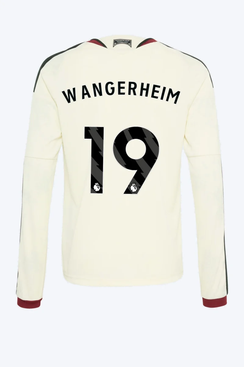 Wangerheim 19 Voetbalshirt - Manchester United 26/27 Derde Kids Longsleeve