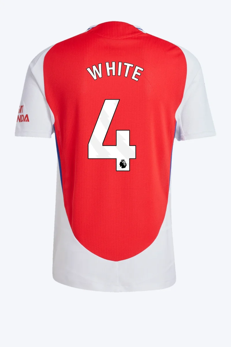 White 4 Voetbalshirt - Arsenal 24/25 Thuis Authentic
