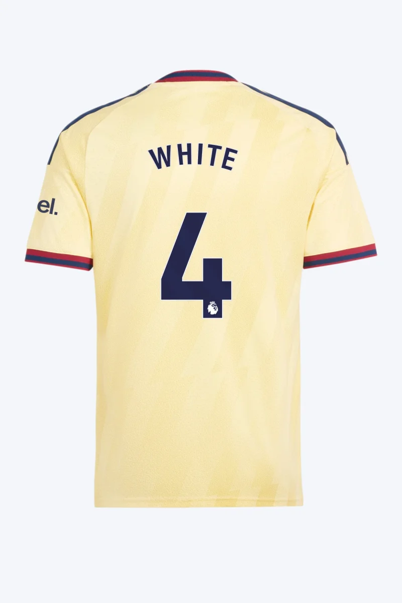 White 4 Voetbalshirt - Arsenal FC 26/27 Derde