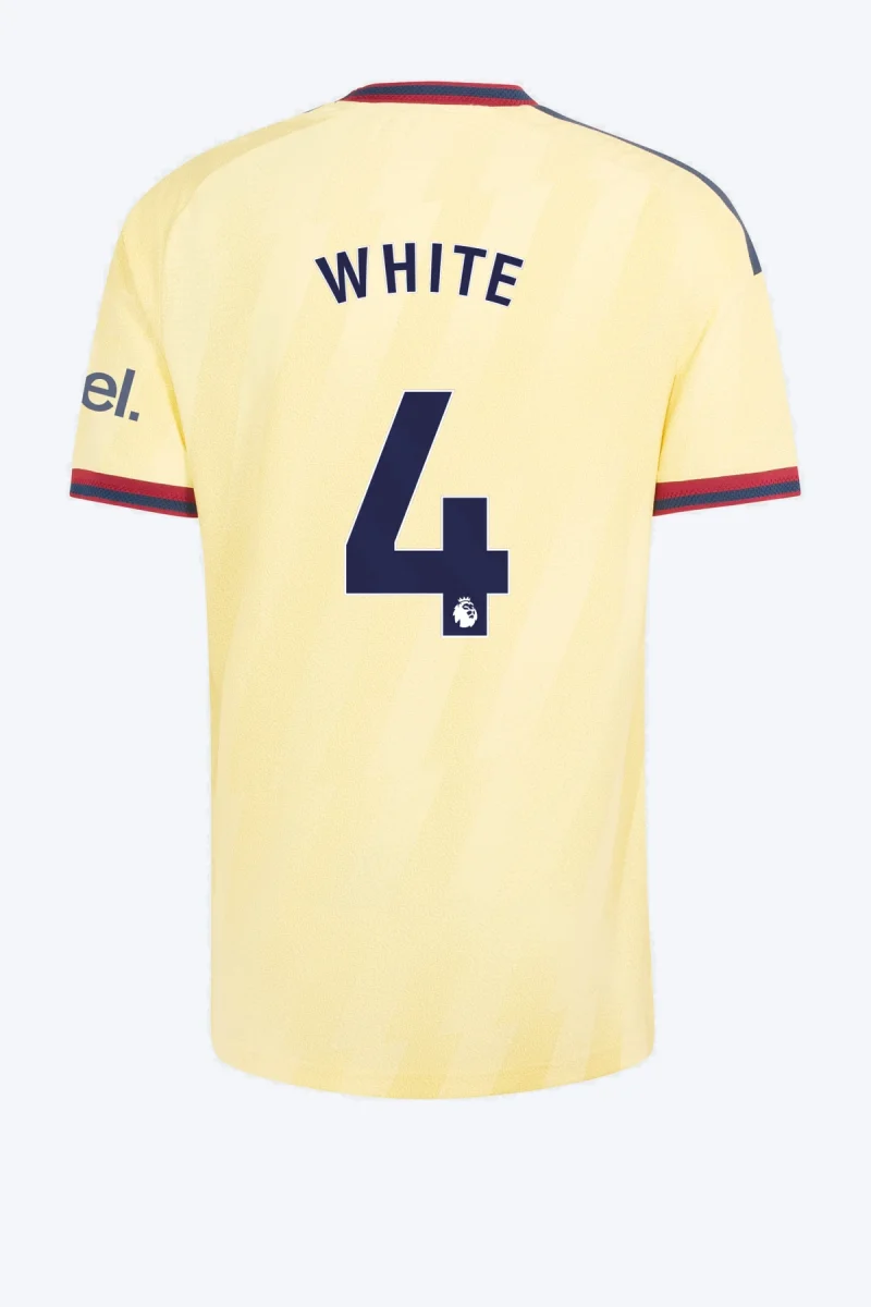 White 4 Voetbalshirt - Arsenal FC 26/27 Derde Authentic