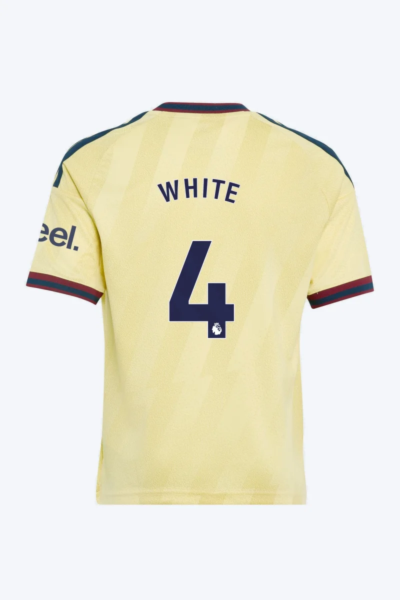 White 4 Voetbalshirt - Arsenal FC 26/27 Derde Kids