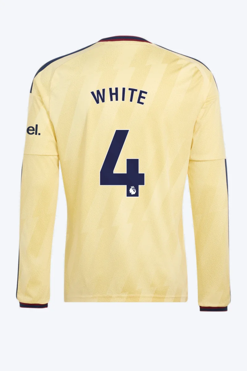 White 4 Voetbalshirt - Arsenal FC 26/27 Derde Longsleeve