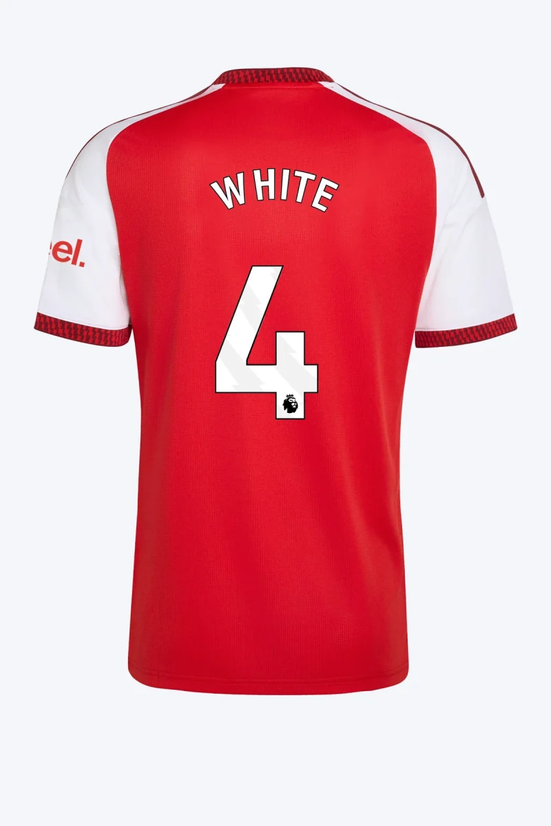 White 4 Voetbalshirt - Arsenal FC 26/27 Thuis