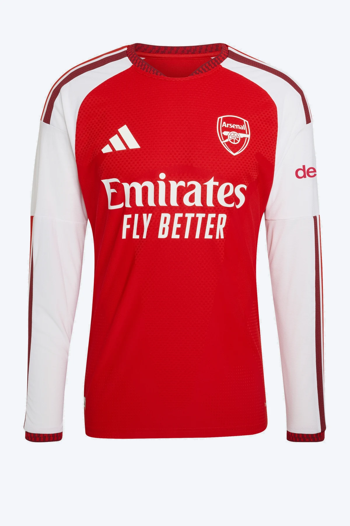 White 4 Voetbalshirt - Arsenal FC 26/27 Thuis Authentic Lange Mouw