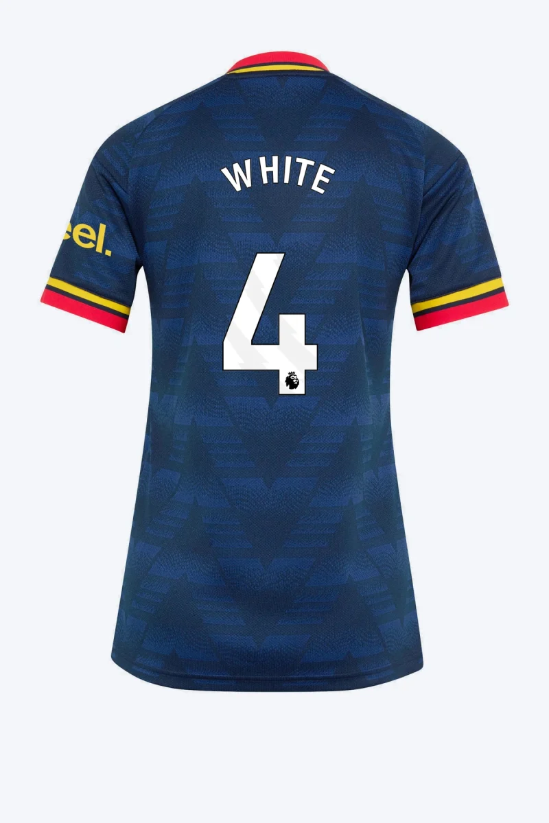 White 4 Voetbalshirt - Arsenal FC 26/27 Uit