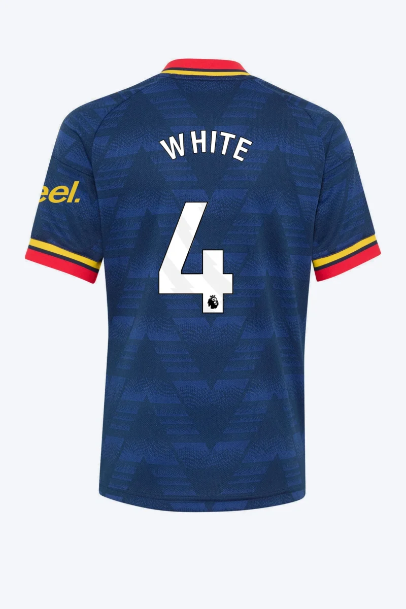 White 4 Voetbalshirt - Arsenal FC 26/27 Uit Kids