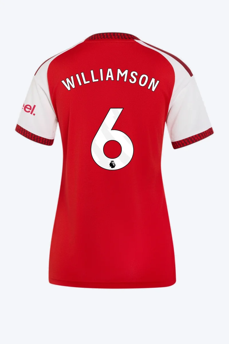 Williamson 6 Voetbalshirt - Arsenal FC 26/27 Thuis