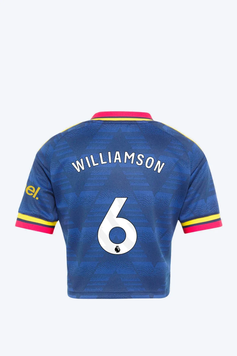 Williamson 6 Voetbalshirt - Arsenal FC 26/27 Uit Cropped