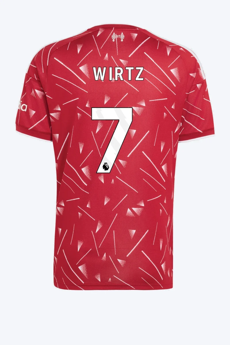 Wirtz 7 Voetbalshirt - Liverpool FC 26/27 Thuis