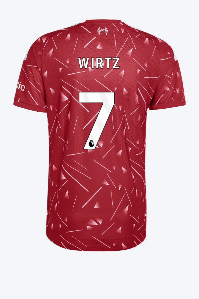 Wirtz 7 Voetbalshirt - Liverpool FC 26/27 Thuis Authentic