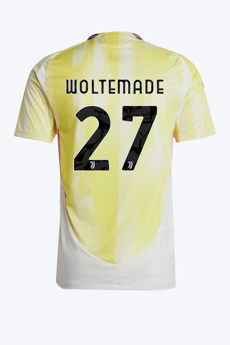 Woltemade 27 Voetbalshirt - Juventus 24/25 Uit Authentic