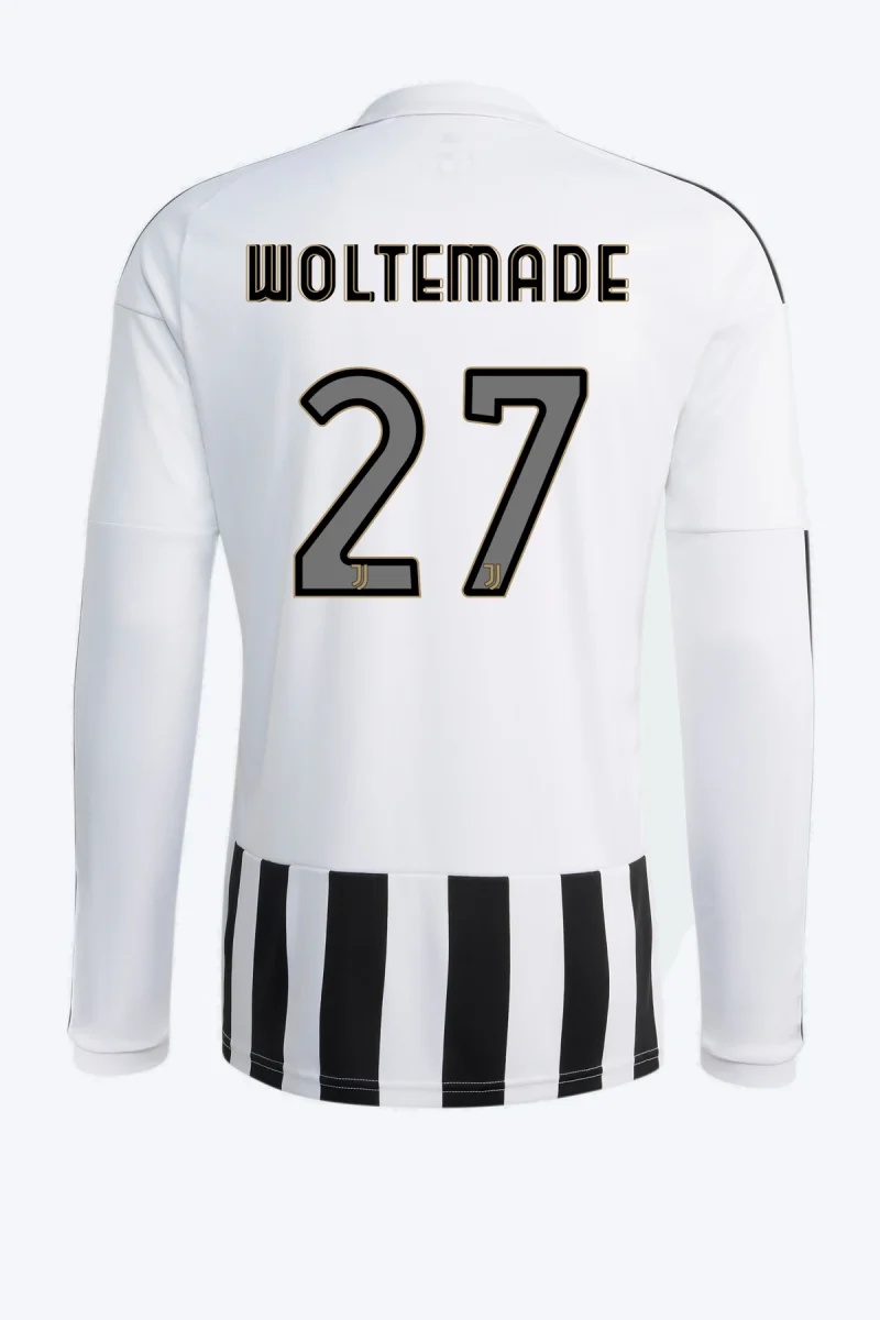 Woltemade 27 Voetbalshirt - Juventus 26/27 Thuis Lange Mouw