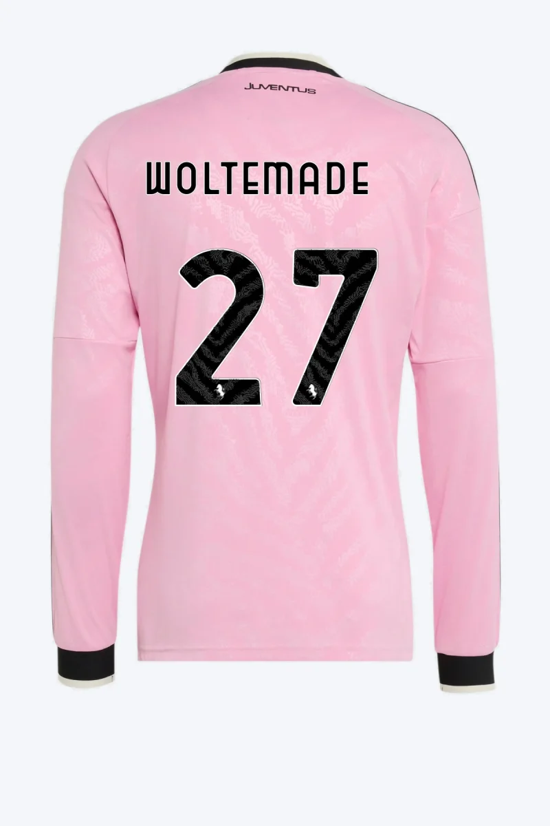 Woltemade 27 Voetbalshirt - Juventus 26/27 Uit Lange Mouw