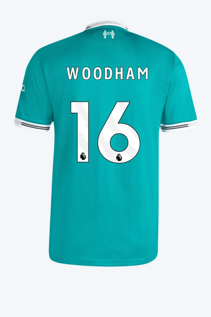 Woodham 16 Voetbalshirt - Liverpool FC 25/26 Derde Authentic