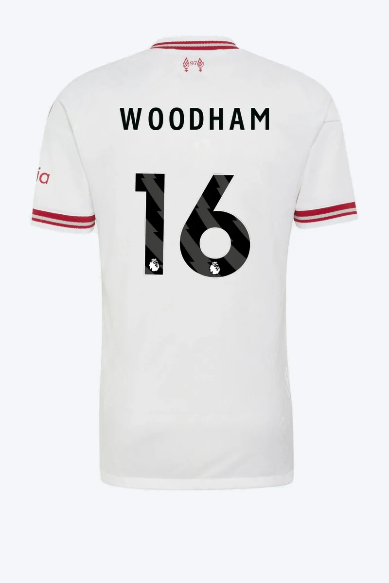 Woodham 16 Voetbalshirt - Liverpool FC 26/27 Uit Authentic